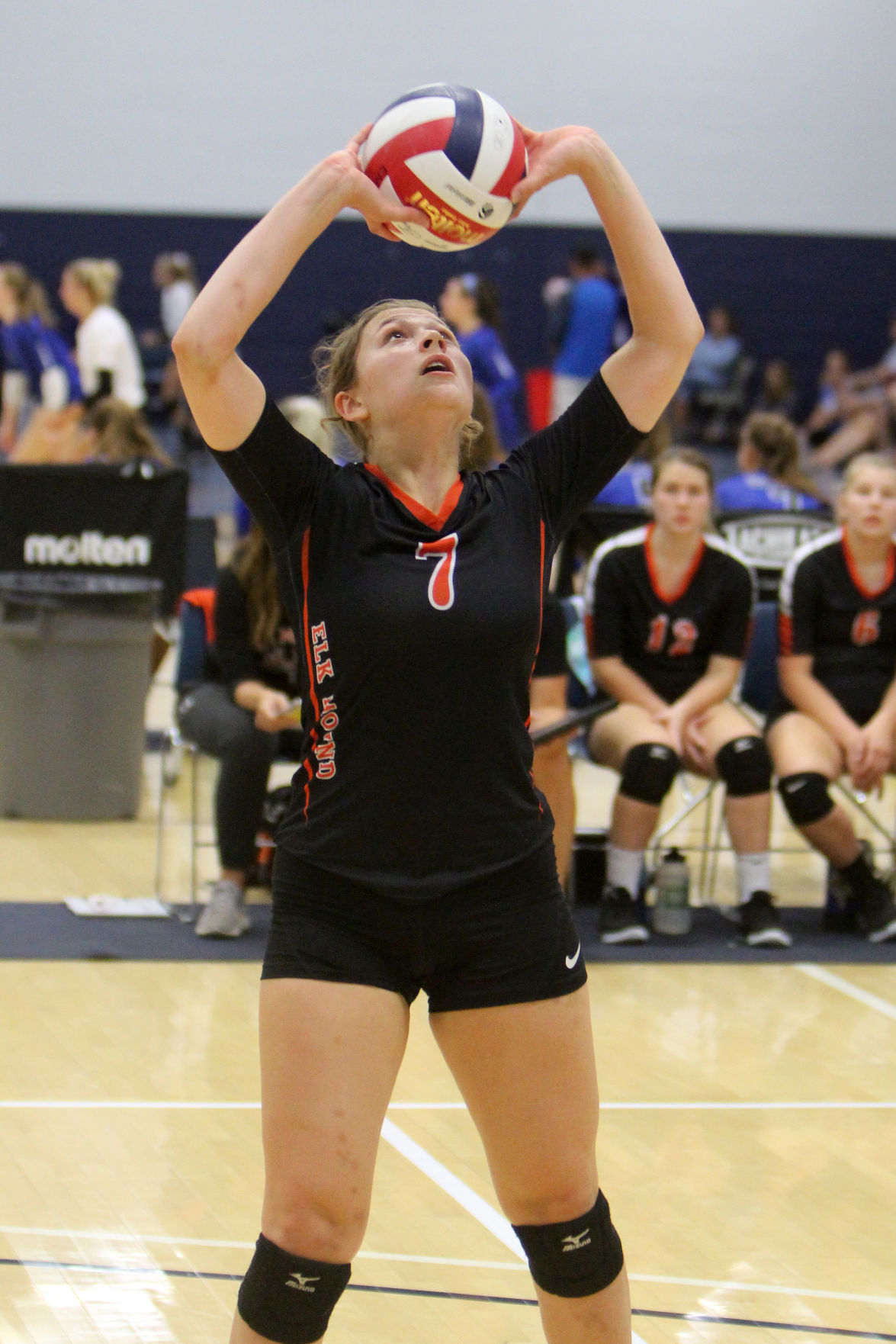 Prep volleyball sprawl at UW-Stout 8-31-19